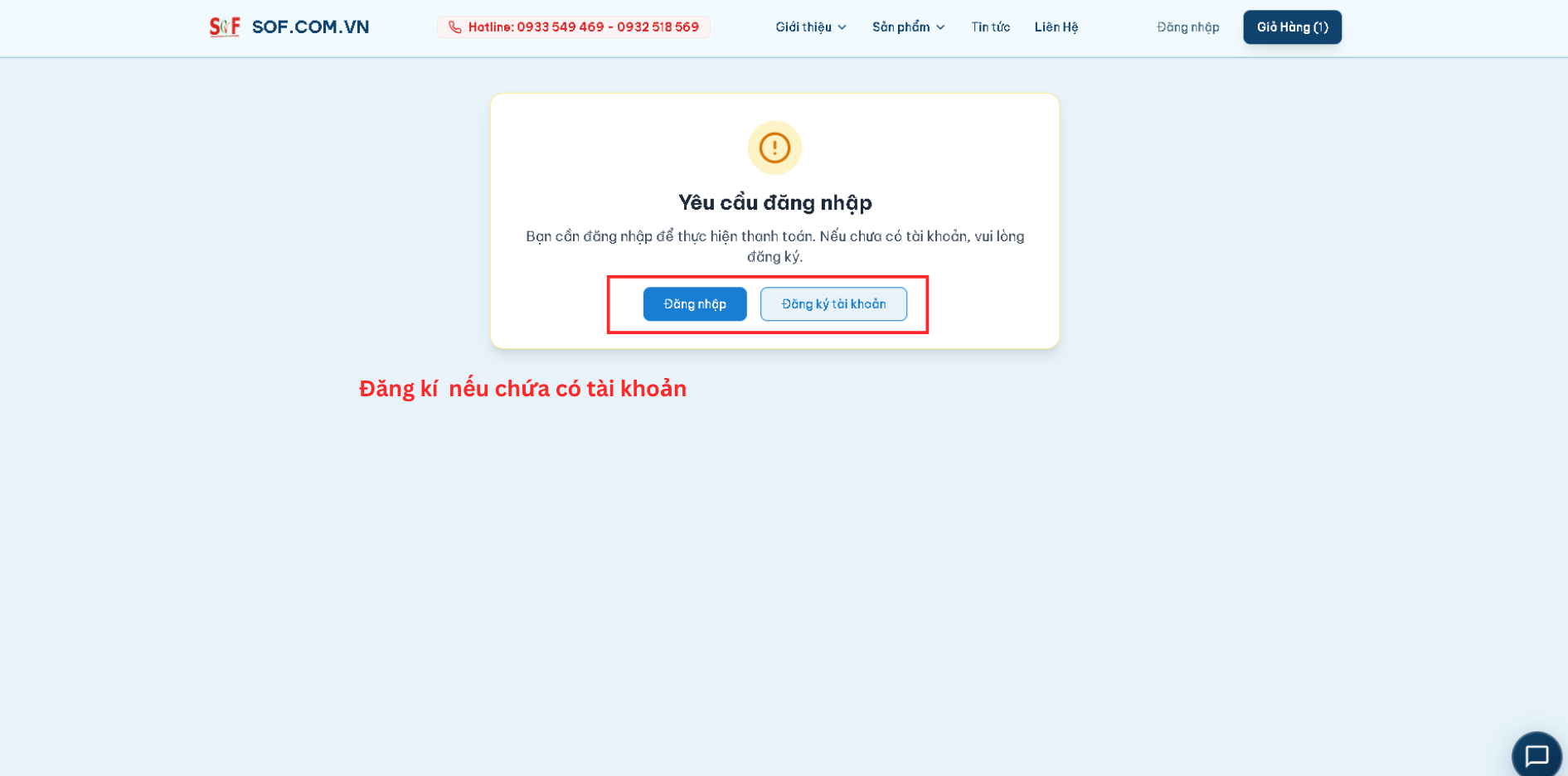 Giới thiệu website SOF