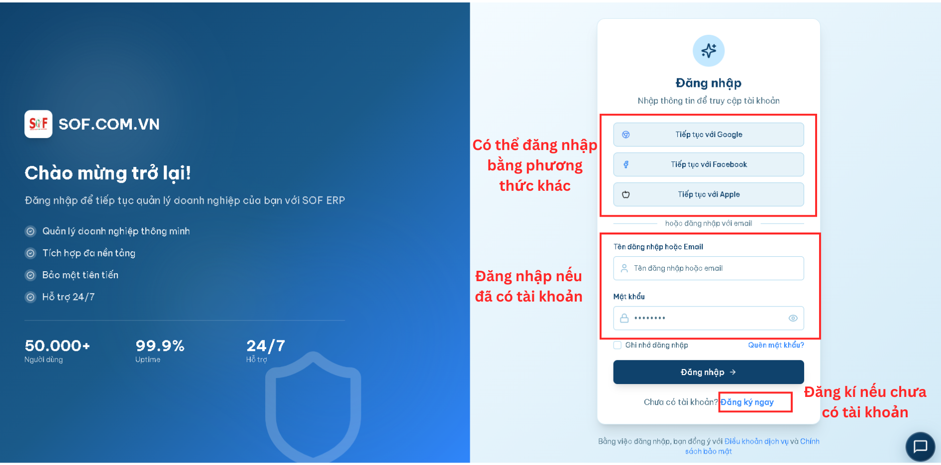 Giới thiệu website SOF